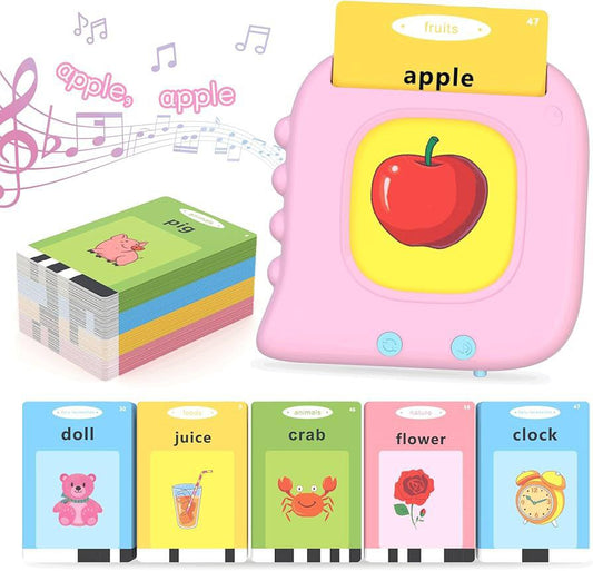 Toddler Toys Talking Flash Cards: Kids Learning Montessori Toy - with 224 Sight Words - Speech